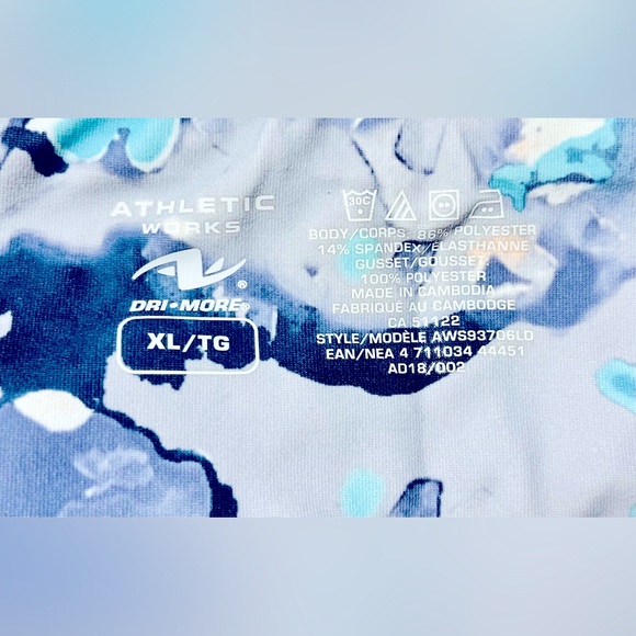 Athletic Works 2 Piece Workout Outfit - Picture 3 of 4